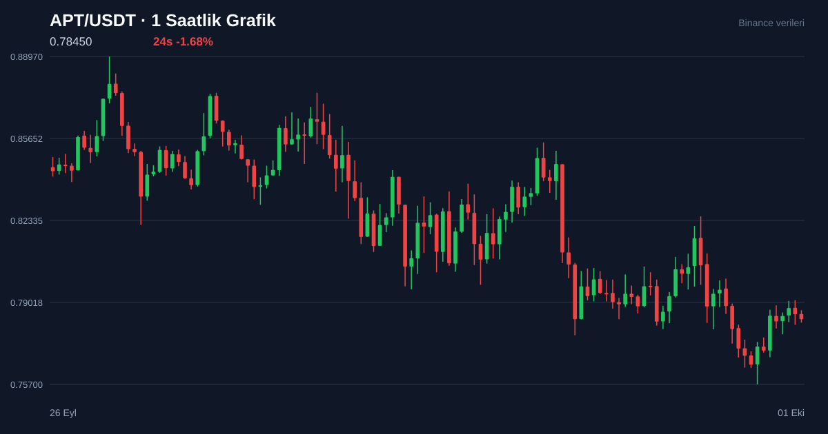 APT/USDT 1 saatlik statik fiyat grafiği