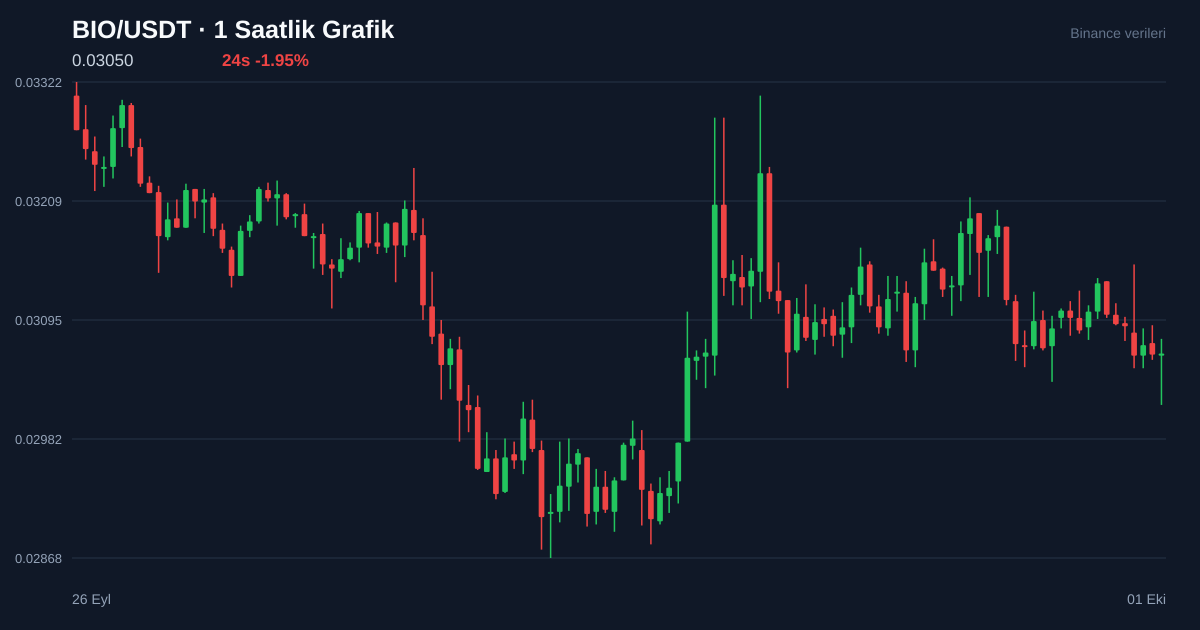 BIO/USDT 1 saatlik statik fiyat grafiği