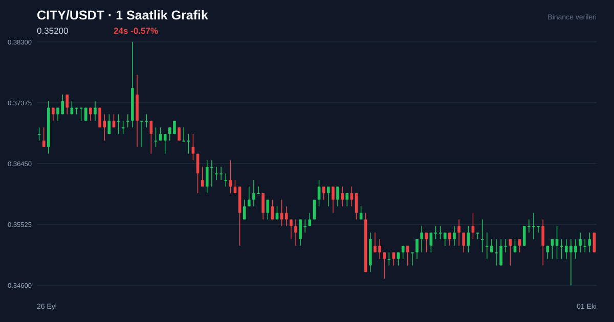 CITY/USDT 1 saatlik statik fiyat grafiği