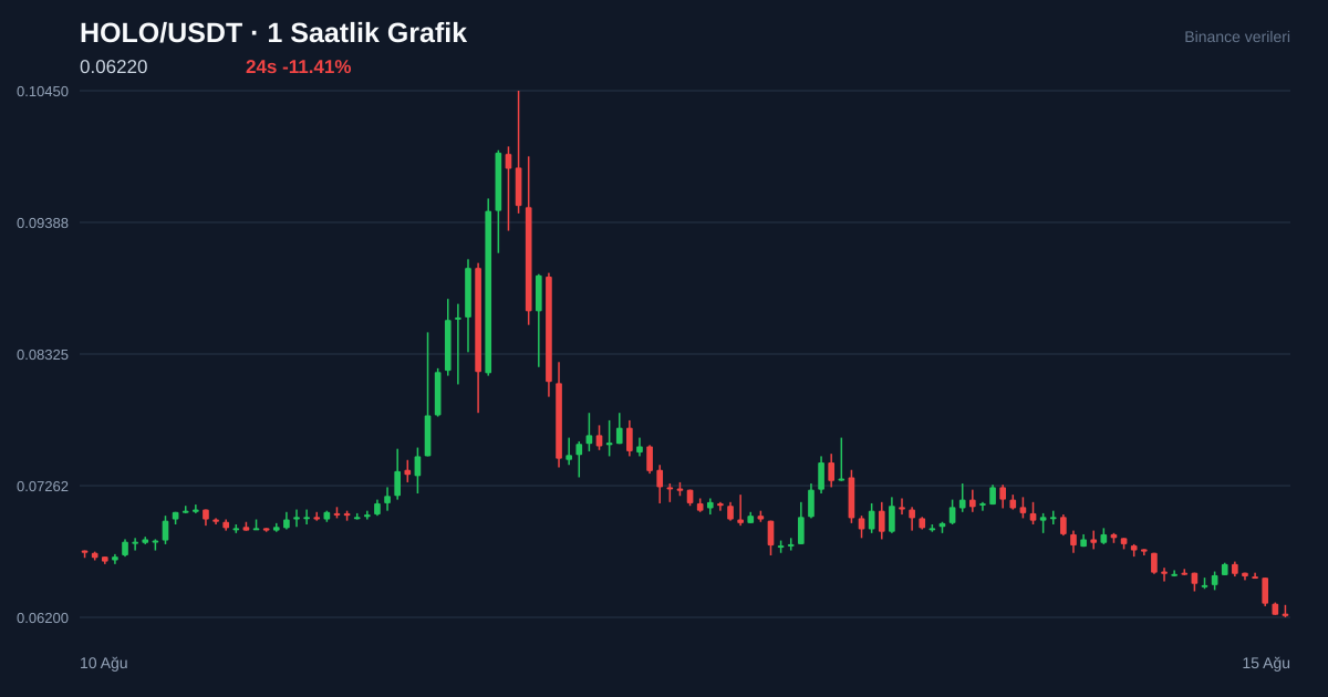 HOLO/USDT 1 saatlik statik fiyat grafiği