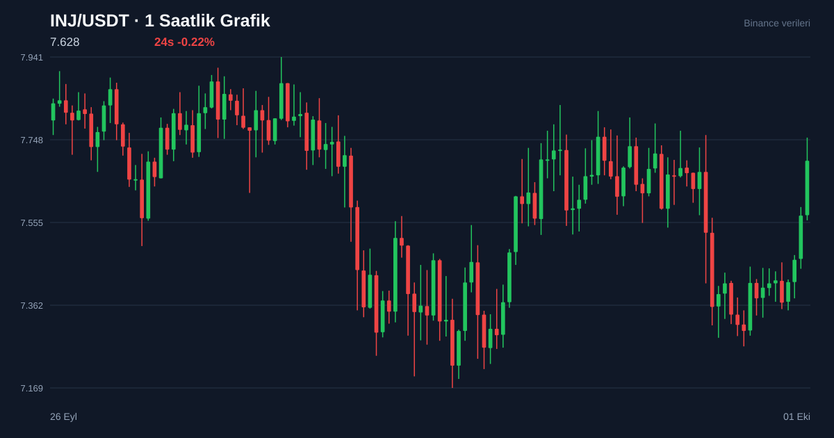 INJ/USDT 1 saatlik statik fiyat grafiği