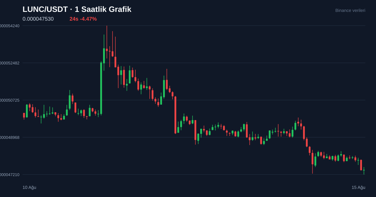 LUNC/USDT 1 saatlik statik fiyat grafiği