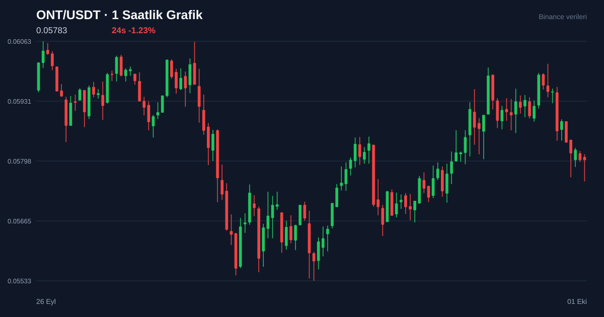 ONT/USDT 1 saatlik statik fiyat grafiği