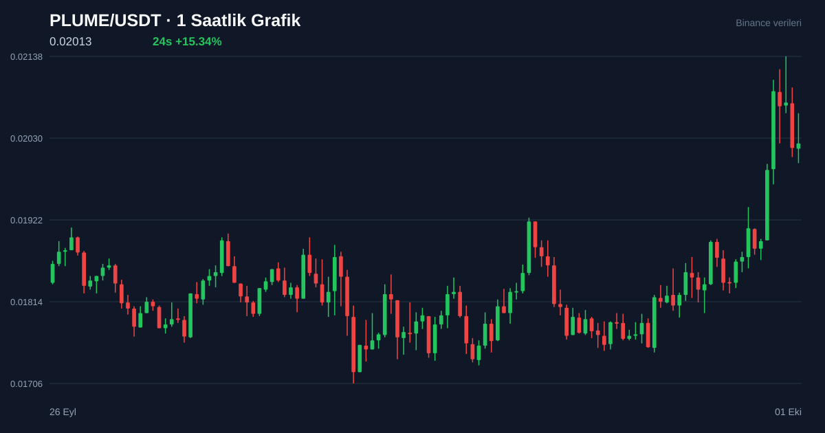 PLUME/USDT 1 saatlik statik fiyat grafiği
