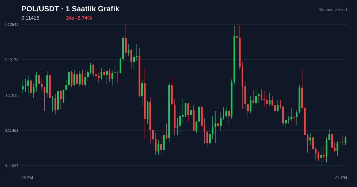 POL/USDT 1 saatlik statik fiyat grafiği