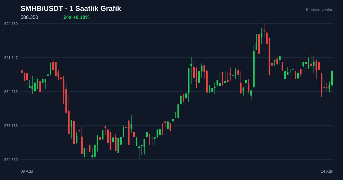 SMHB/USDT 1 saatlik statik fiyat grafiği