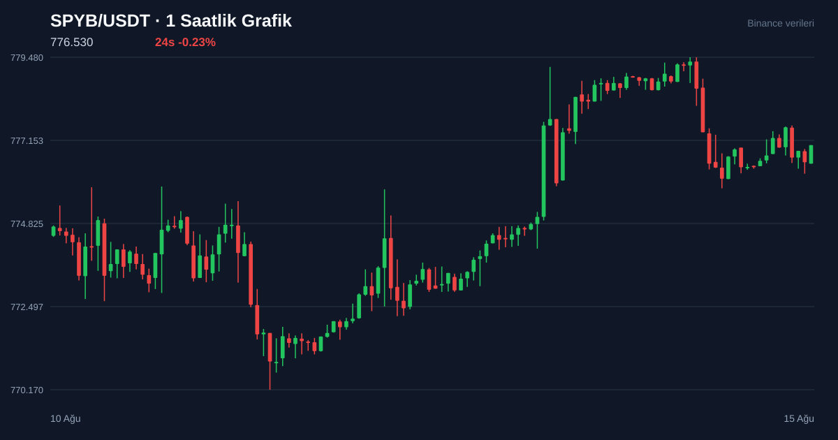 SPYB/USDT 1 saatlik statik fiyat grafiği