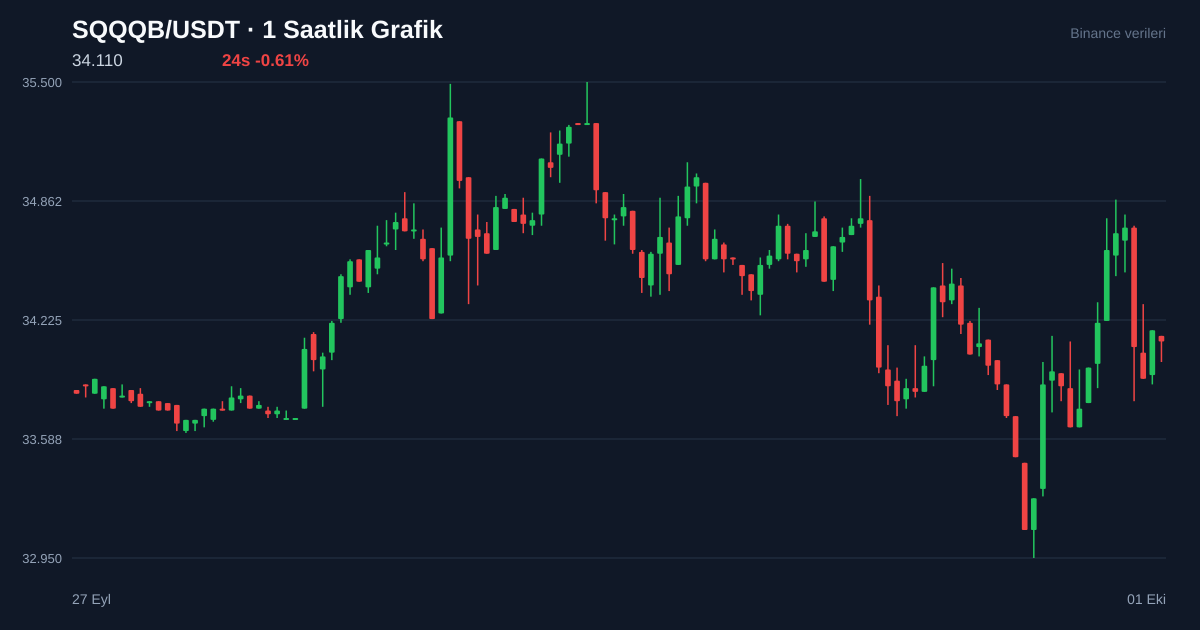 SQQQB/USDT 1 saatlik statik fiyat grafiği
