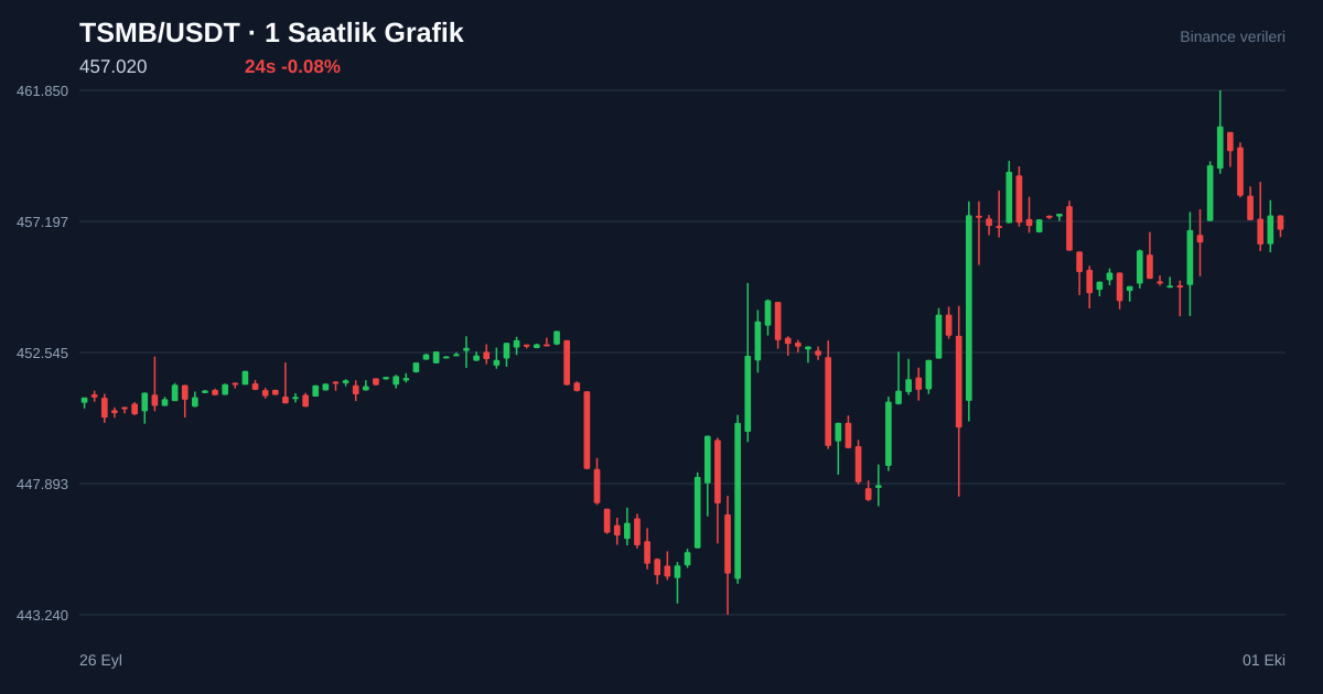 TSMB/USDT 1 saatlik statik fiyat grafiği