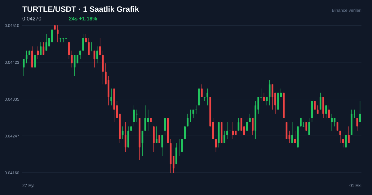 TURTLE/USDT 1 saatlik statik fiyat grafiği
