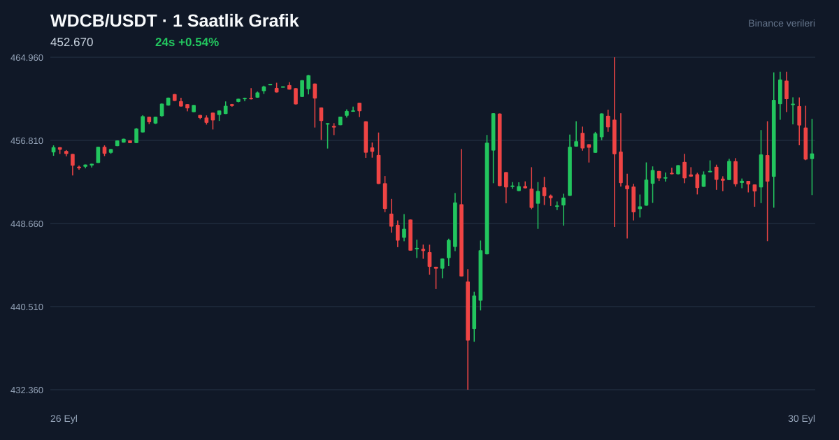 WDCB/USDT 1 saatlik statik fiyat grafiği