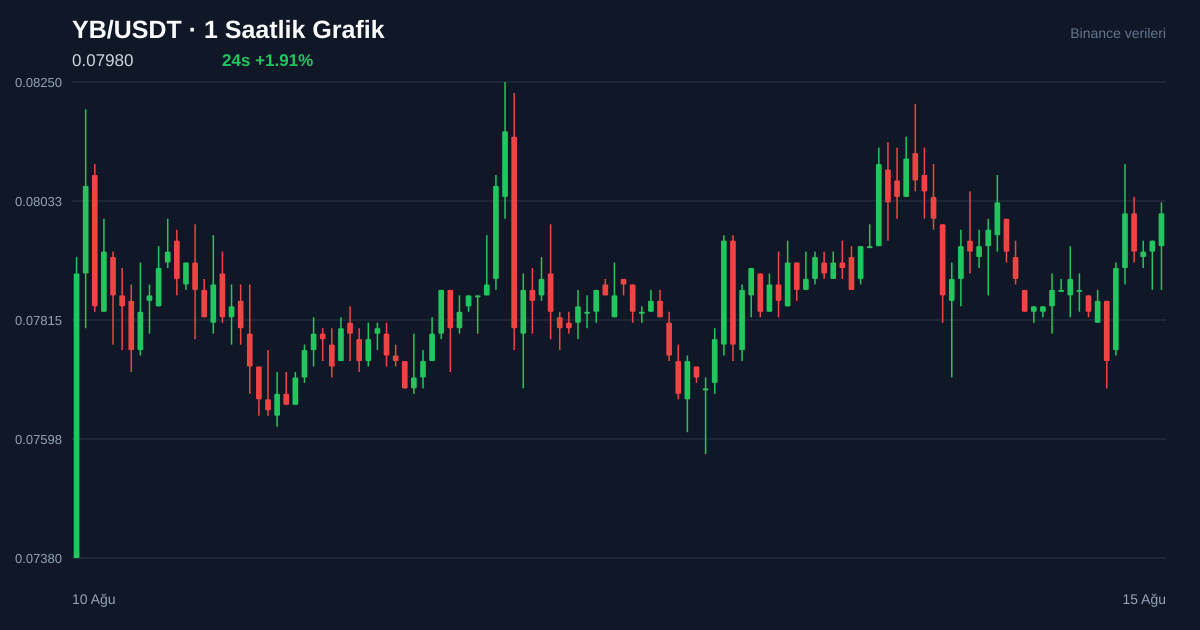 YB/USDT 1 saatlik statik fiyat grafiği